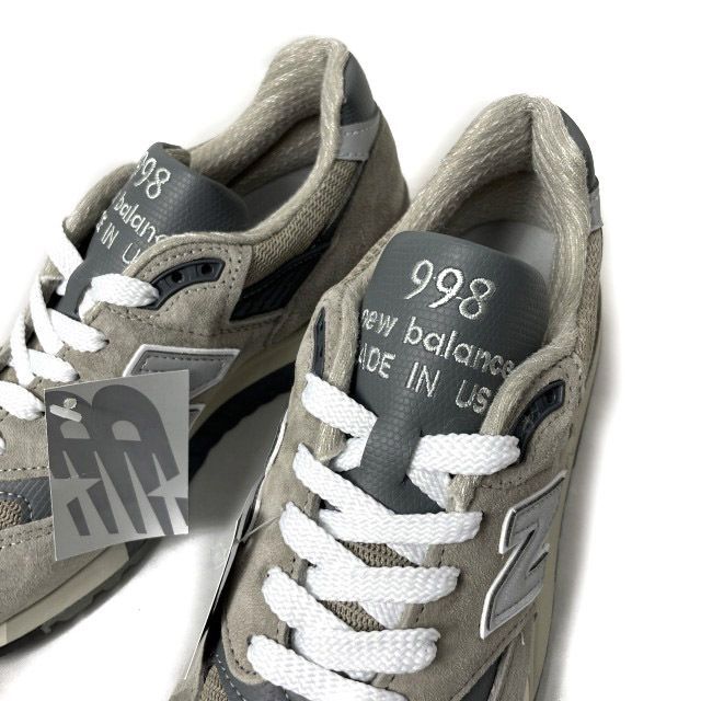 ニューバランス U998GR スニーカー グレー 190303 - メルカリ