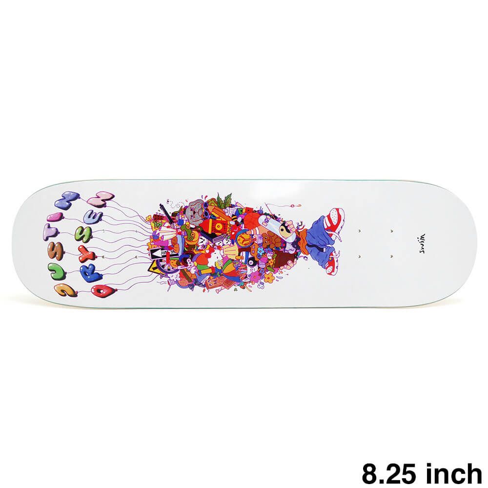 SWIM DECK スイム デッキ JUSTIN DRYSEN DEBUT 8.25 スケートボード スケボー
