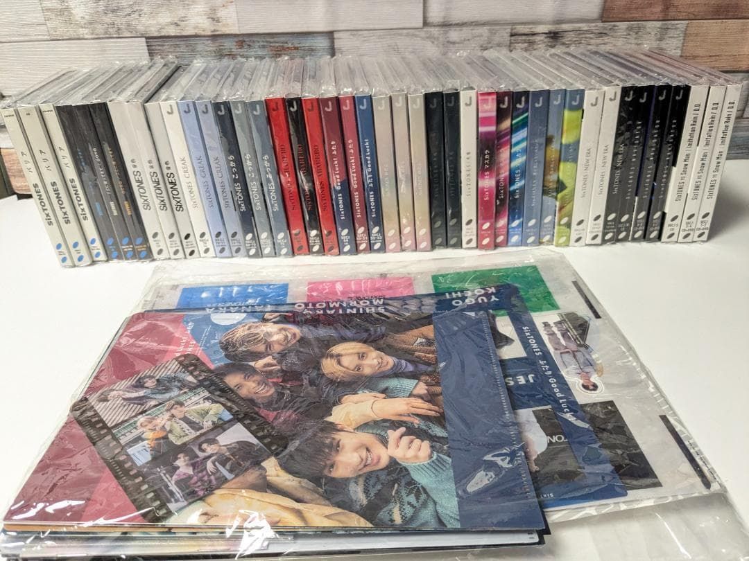 SixTONES シングル CD 42本 Imitation Rain～バリア 特典付き