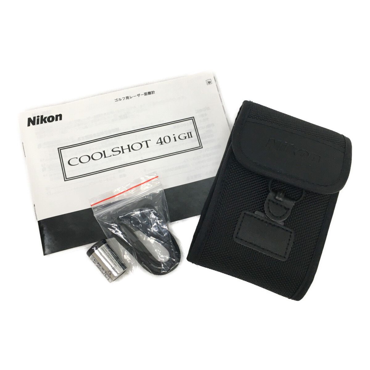 ニコン Nikon レーザー測定器 ホワイト×ブルー COOLSHOT 40i GII