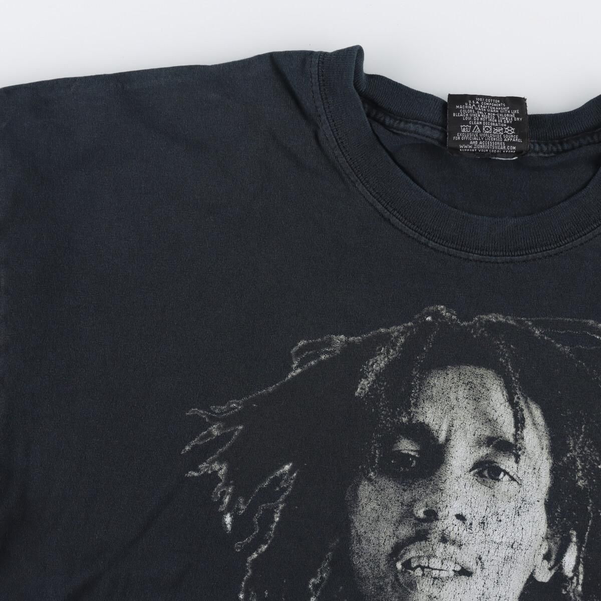 古着 ZION BOB MARLEY ボブマーリー 両面プリント バンドTシャツ バンT