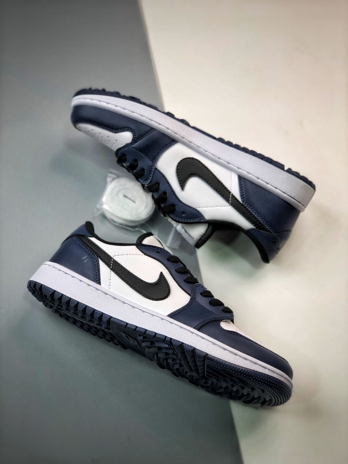 Nike Air Jordan 1 Low Golf Midnight Navy Men's Shoes ナイキ エア ジョーダン 1 ロー ゴルフ ミッドナイト ネイビー メンズ シューズ DD9315-104