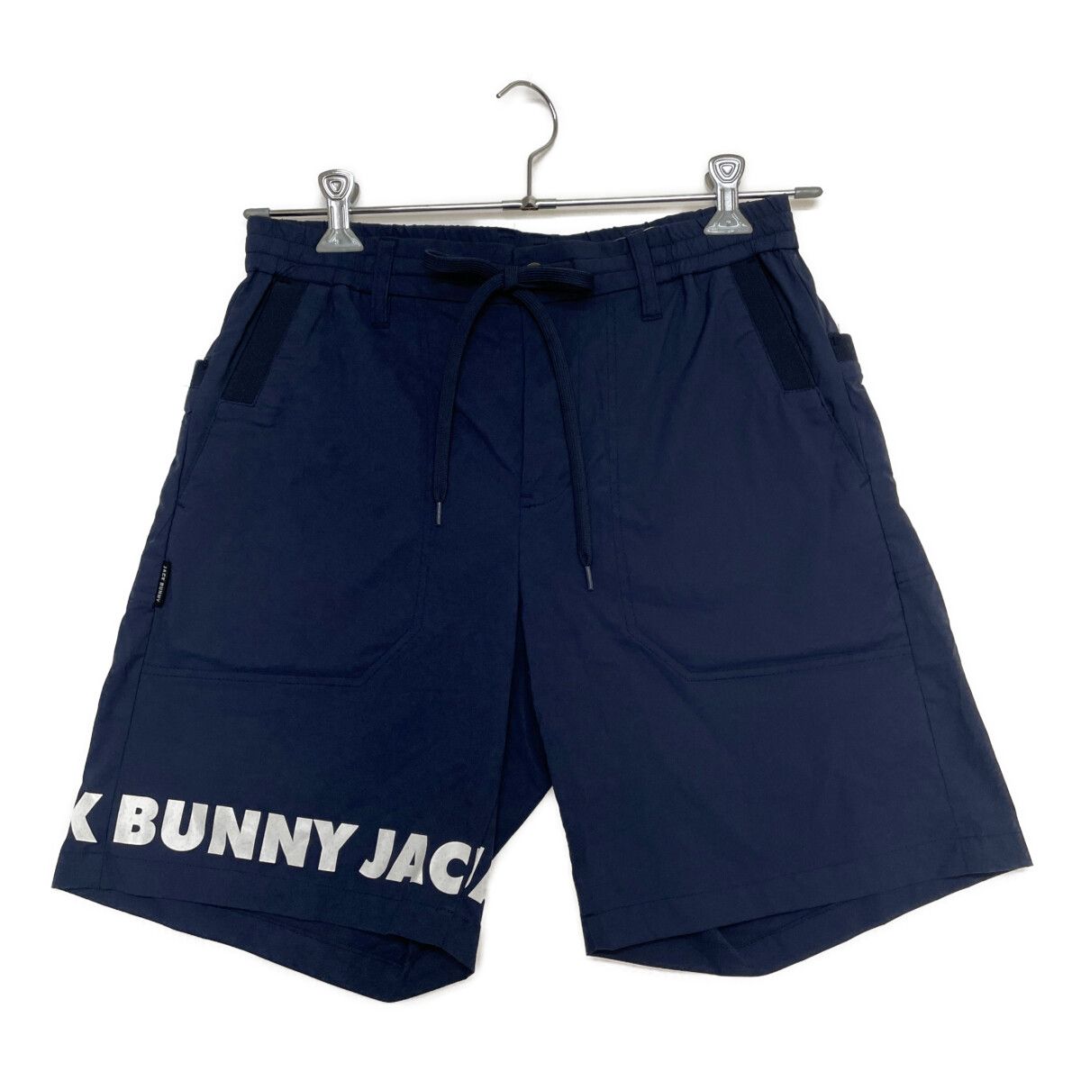 JACK BUNNY!! - coco 中古 ジャックバニー Jack Bunny!! メンズ ショートパンツ 4(M) 紺 ネイビー 薄手 シンプル 中古 メンズ ジャックバニー Jack Bunny!! ショートパンツ 4(M