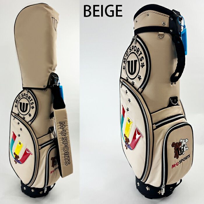 専用mu スポーツキャディバック MUスポーツ M・U SPORTS ゴルフ 2024