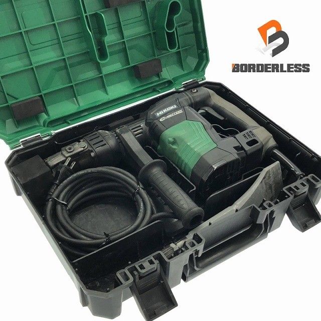 品 HiKOKI ハイコーキ 100V 電動ハンマー H41SE ケース付 六角軸 コンクリートブレーカー ハツリ機 はつり機 斫り機