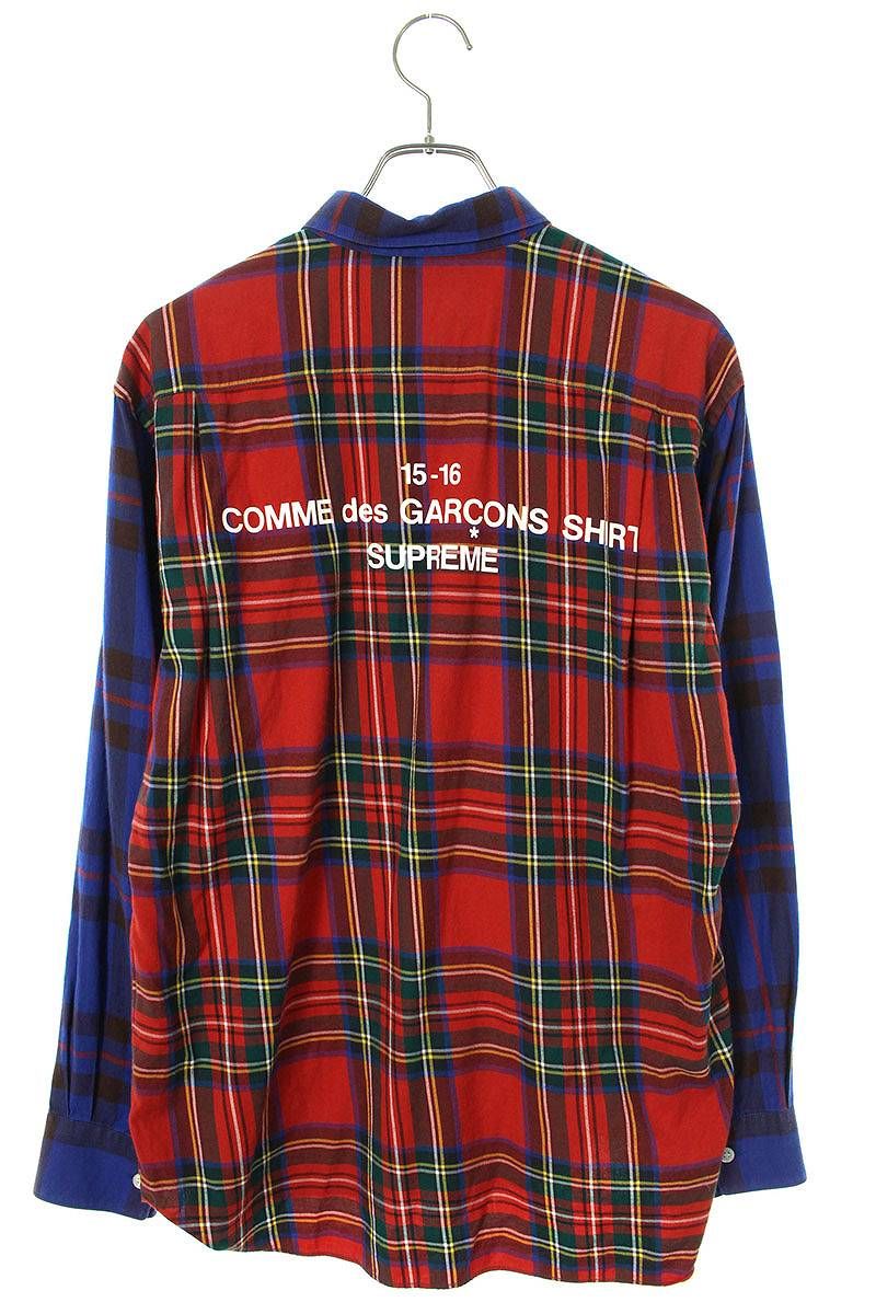 シュプリーム ×コムデギャルソンシャツ COMME des GARCONS SHIRT 15AW