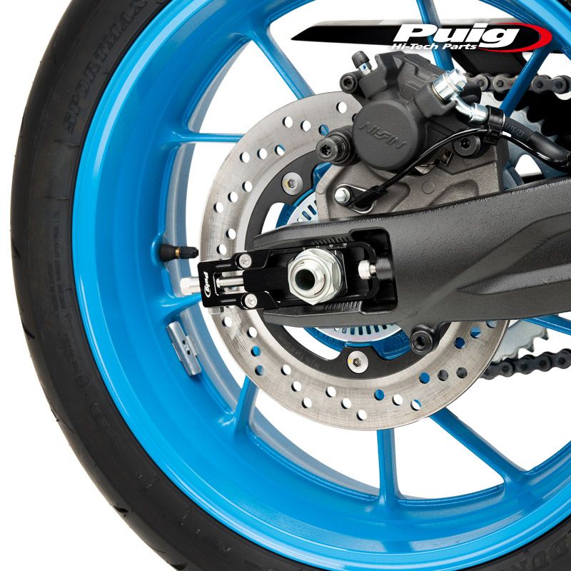 Puig 21632N CHAIN TENSIONER BLACK SUZUKI GSX-8R 24-25 GSX-8S 23-25 プーチ チェーン テンショナー