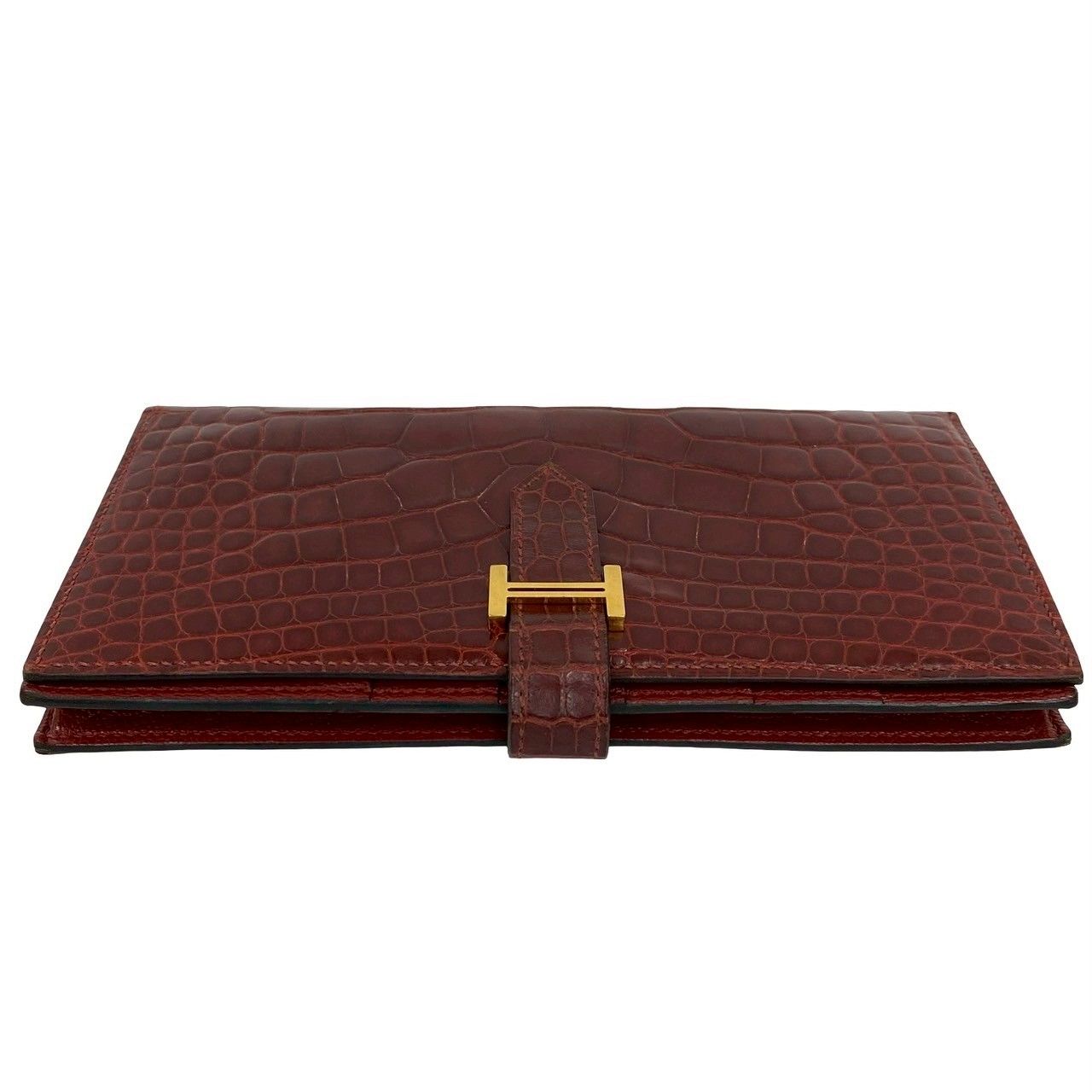 極 美品 □L刻印 HERMES エルメス ベアンスフレ ロゴ 金具