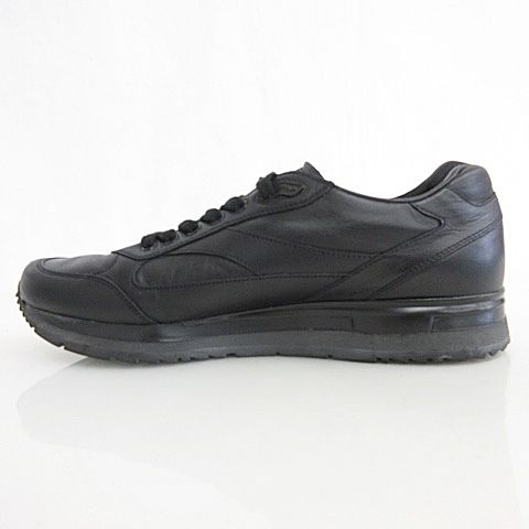PRADA　プラダ　スポーツ　シューズ　42 1073　サイズ7　黒　レザー 美品 PRADA SPORT プラダスポーツ メッシュ×レザー スニーカー