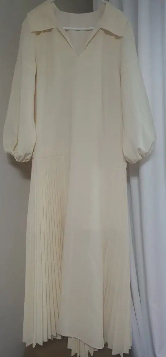 ハンサム SYSTEM プリーツ ディテール ロング ONE PIECE