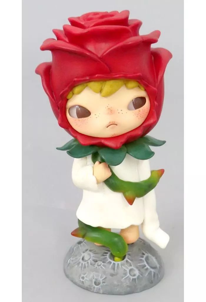 POP MART Hirono x 星の王子さま　The Rose 中古】トレーディングフィギュア The Rose 「POPMART Hirono