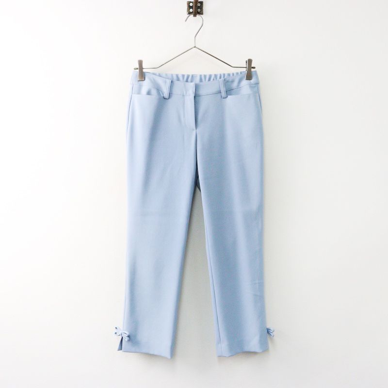 トゥービーシック TO BE CHIC ストレッチトリアセテート 裾リボン