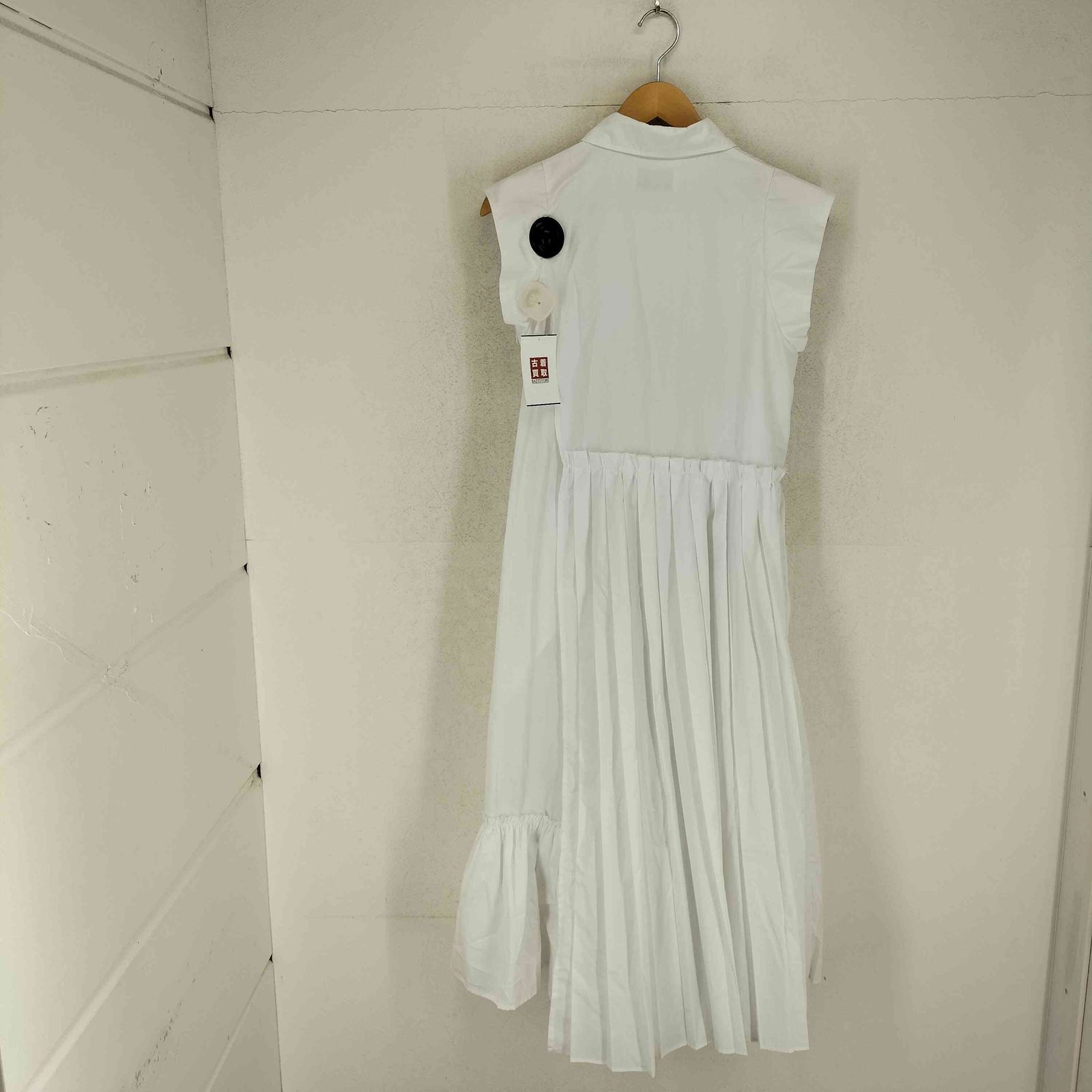 ステュディオス STUDIOUS Asymmetry pleats one-piece レディース 1