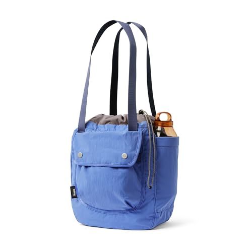 Bellroy Cinch Tote 容量16 L 軽量トートバッグ 外側にスナップボタン付きポケットとポップポケット DenimBlue