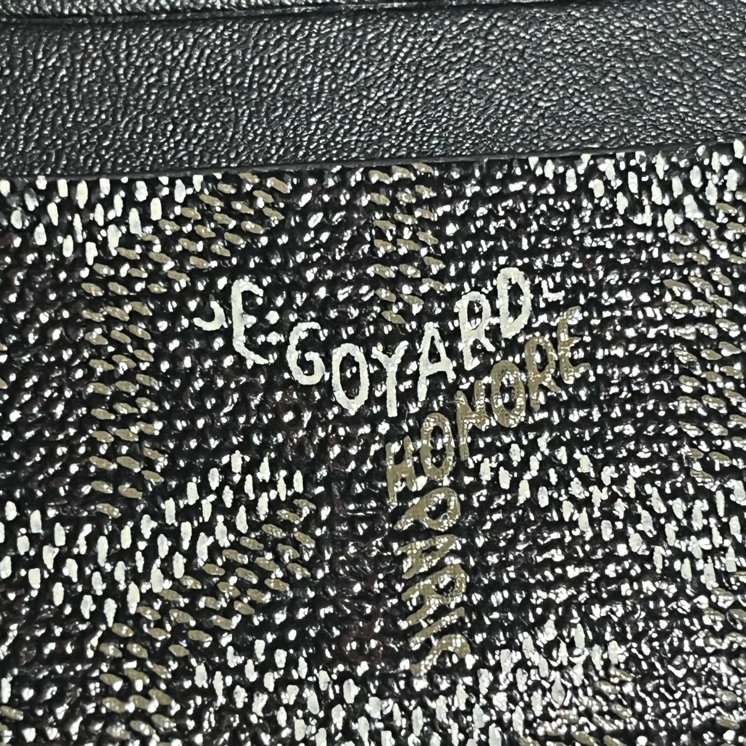 ゴヤール　名刺入れ GOYARD カードケース 名刺入れ パスケース ゴヤール ブラック
