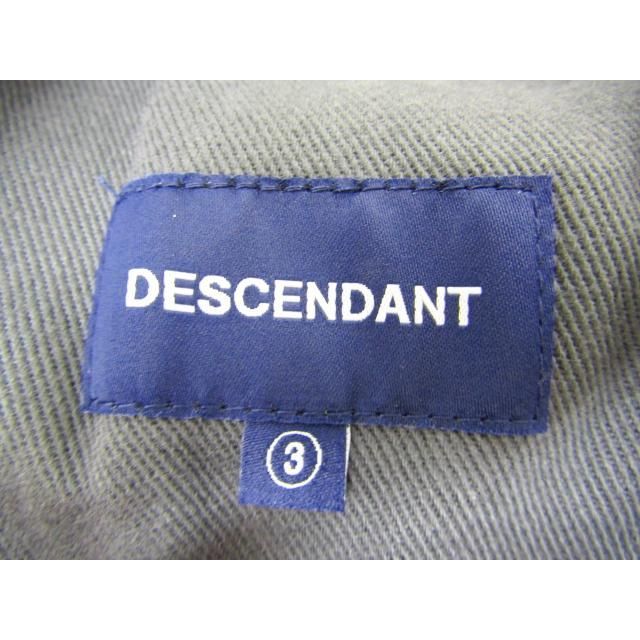 Descendant オーバーオール　チャコール　size3 DESCENDANT ディセンダント オーバーオール SIZE:3 ▽FG6379