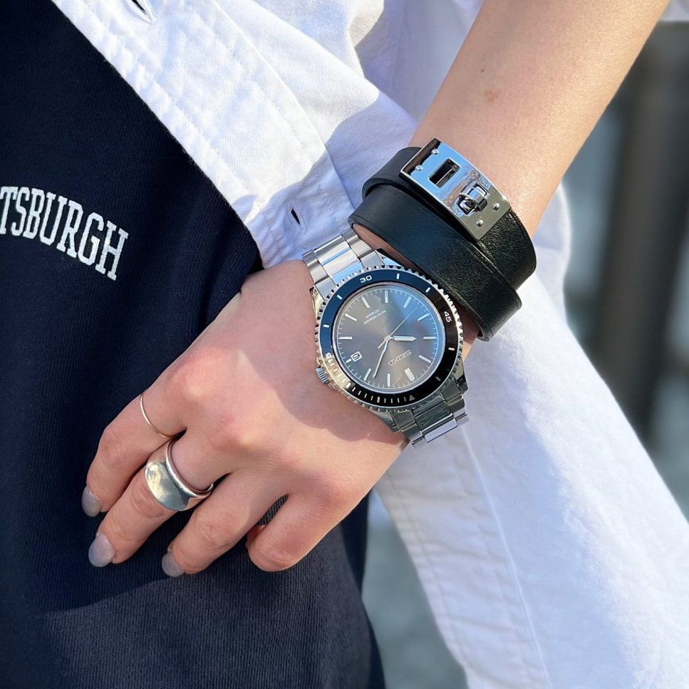 SEIKO×AP STUDIO セイコー×エーピーストゥディオ - 23090587001110 SEIKO セイコー Exclusive AP STUDIO×HIROB ユニセックス シルバー
