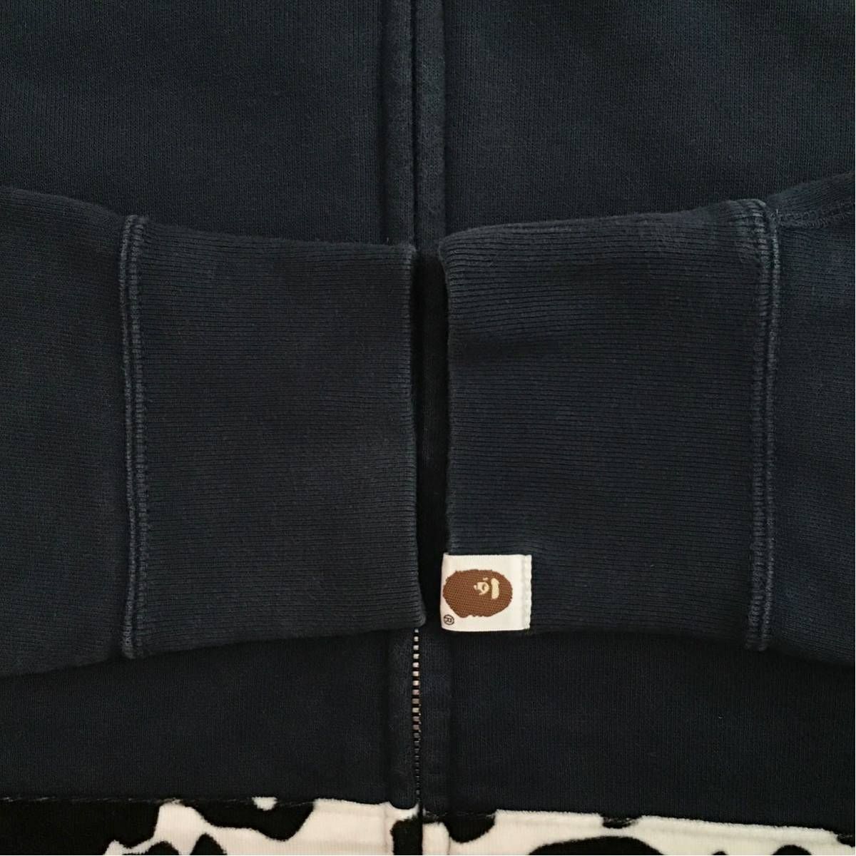ホルスタイン パーカー Mサイズ navy Holstein full zip hoodie a