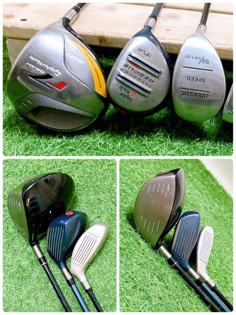 【初心者様推奨‼】テーラーメイド ツルヤ メンズ ゴルフクラブ セット 9本 S 9.テーラーメイド 初心者オススメ ゴルフクラブ メンズセット 13