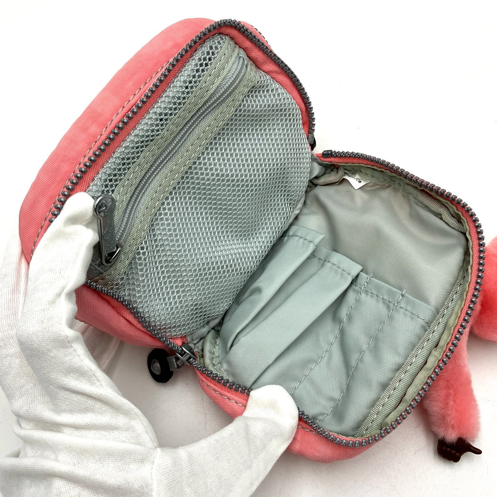 kipling キプリング ポーチ 2点セット チャーム キーホルダー D-3712