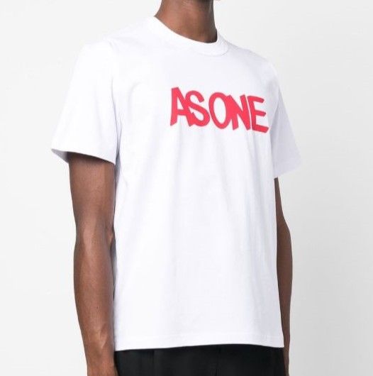 sacai サカイ 23SS Eric Haze AS ONE T-Shirt ロゴプリントT