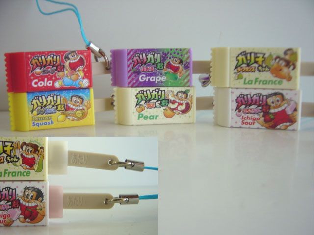 ♯Igg12JEガリガリ君にょっきりストラップ2012全10種