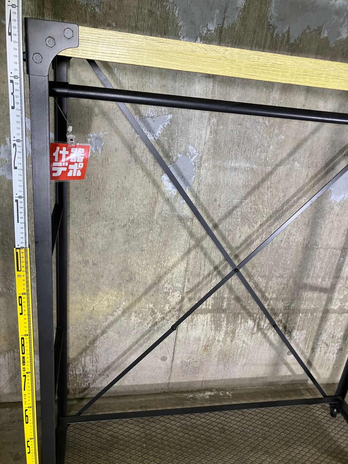 タニコー 業務用ステンレスガスコンロ台 ガード付き H810×600×600