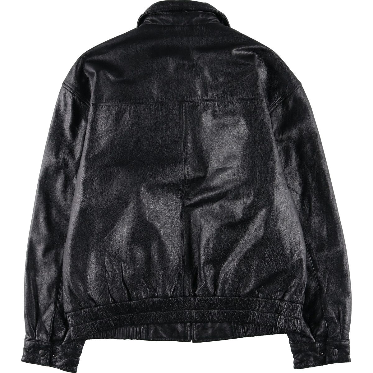 古着 90年代 セントジョンズベイ ST JOHN'S BAY レザーブルゾンタイプ