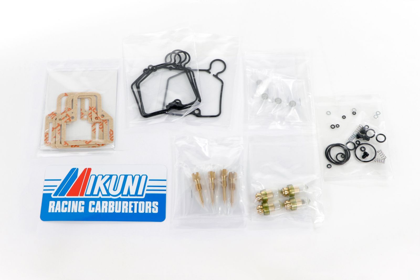 MIKUNI製キャブレターオーバーホールキット TM RS マルチ|スモールボディ用