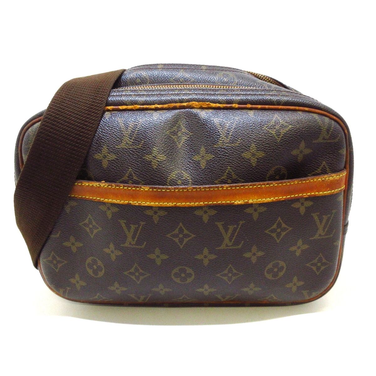 LOUIS VUITTON(ルイヴィトン) ショルダーバッグ モノグラム リポーター ...