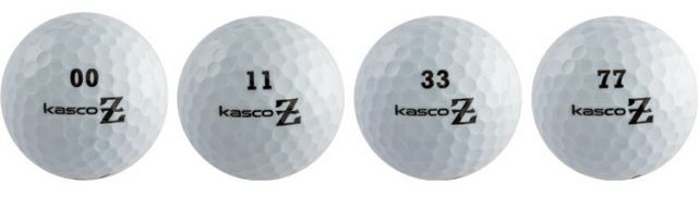 ストレートターゲットライン入りアイオノマーカバー2ピース