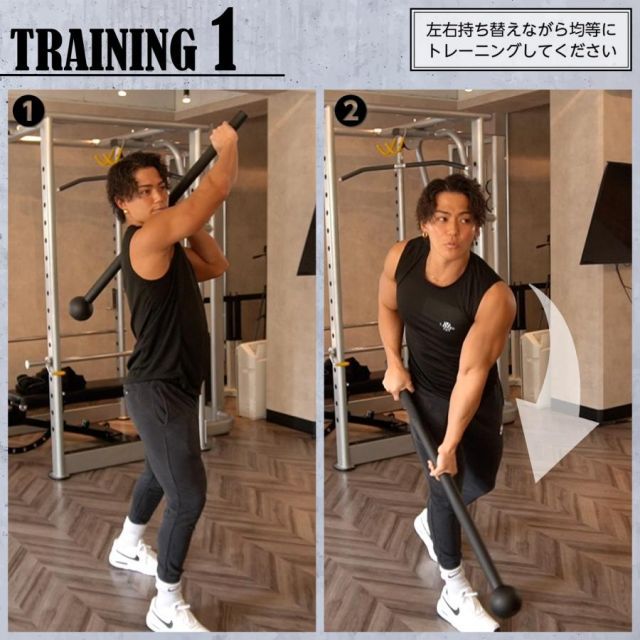 MUSCLE FACTORY メイスハンマー 10kg ハンマー トレーニング ワーク