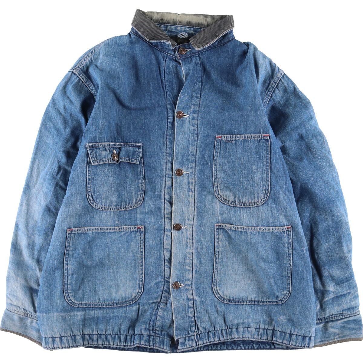 古着 70年代~ UNKNOWN デニムカバーオール メンズXL