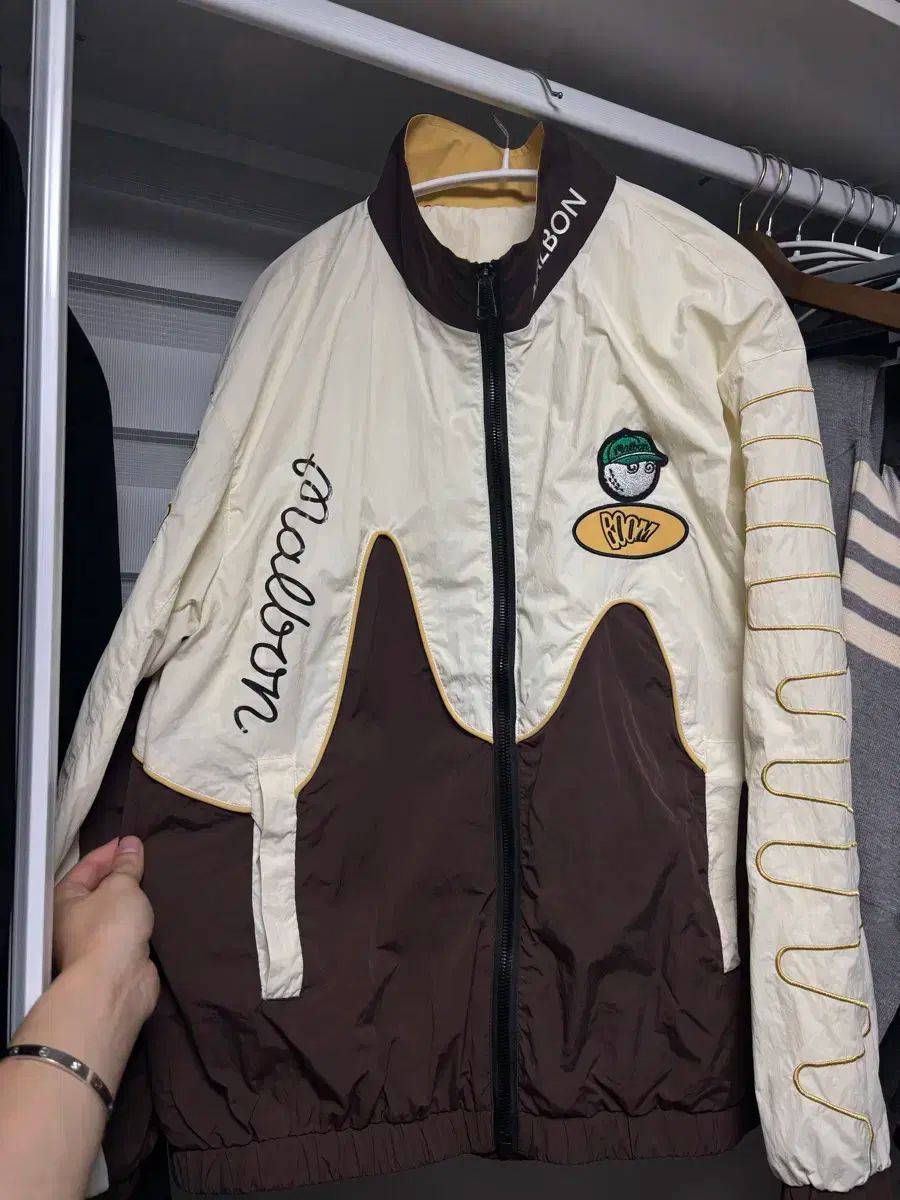 MALBON GOLF マルボンゴルフ ゴルフ ウィンドブレーカー ジャケット アイボリー ブラウン まとめ売り