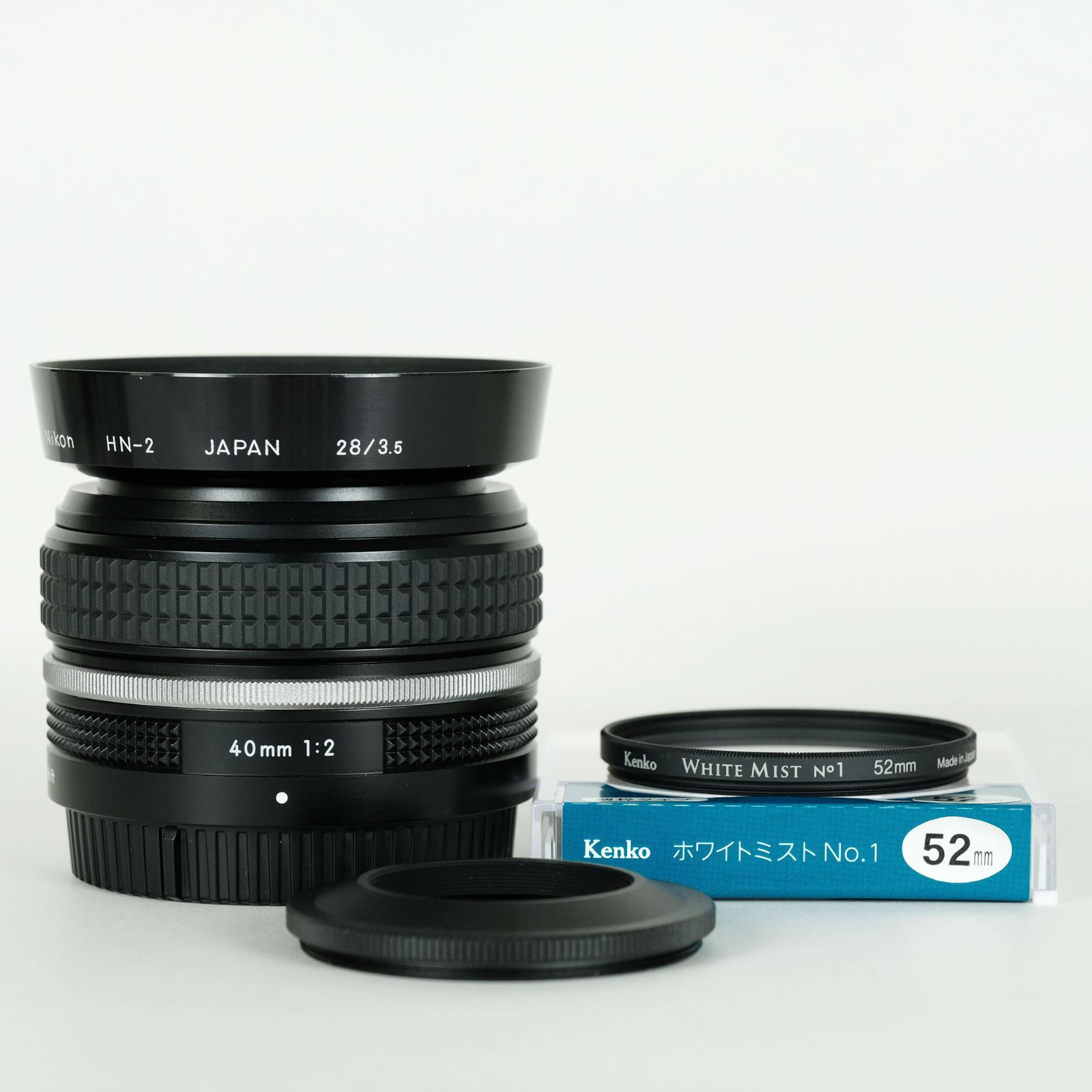 NIKKORz 40mm f2 フード　フィルター付 Nikon NIKKOR Z 40mm f2 純正フィルター Nikon ニコン NIKKOR Z 40mm