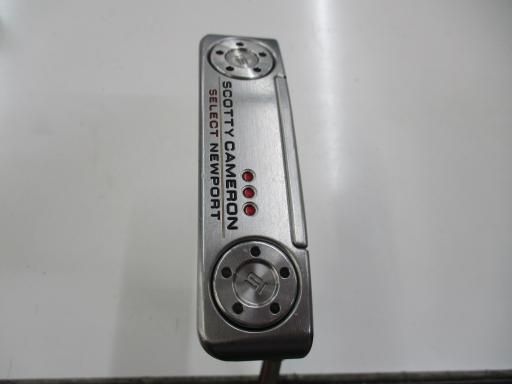 タイトリスト SCOTTY CAMERON select NEWPORT 2018 33インチ パター PT スチール フレックスその他 メンズ 男性用 右利き 右用 Cランク ゴルフクラブ