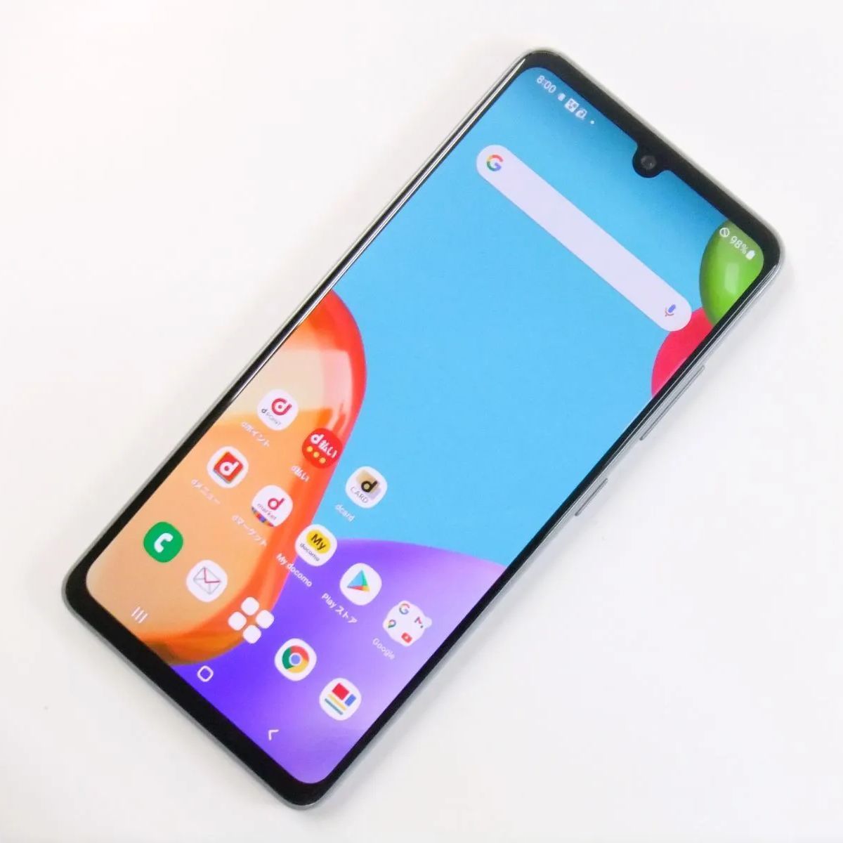 中古】 Galaxy A41 SC-41A ホワイト docomo SIMロック解除済