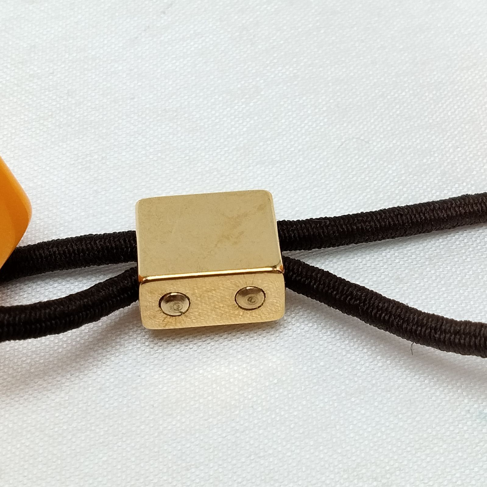 ✨️LOUIS VUITTON✨️ルイヴィトン キューブヘアゴム オレンジ - メルカリ