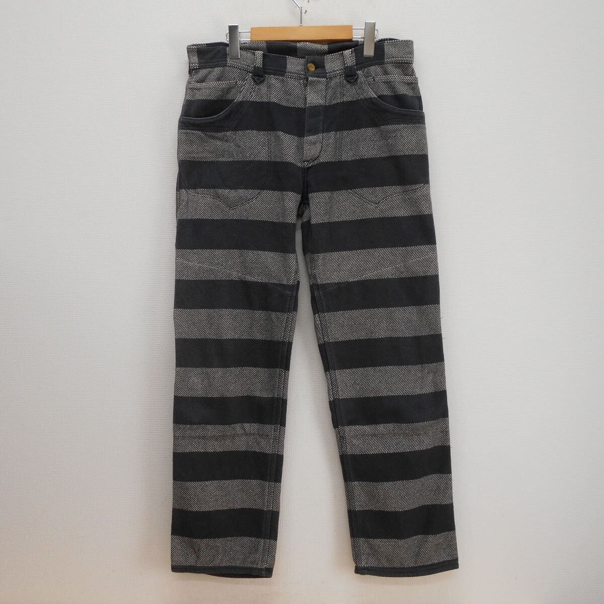 WESTRIDE ウエストライド BORDER NEL PANTS ボーダーパンツ