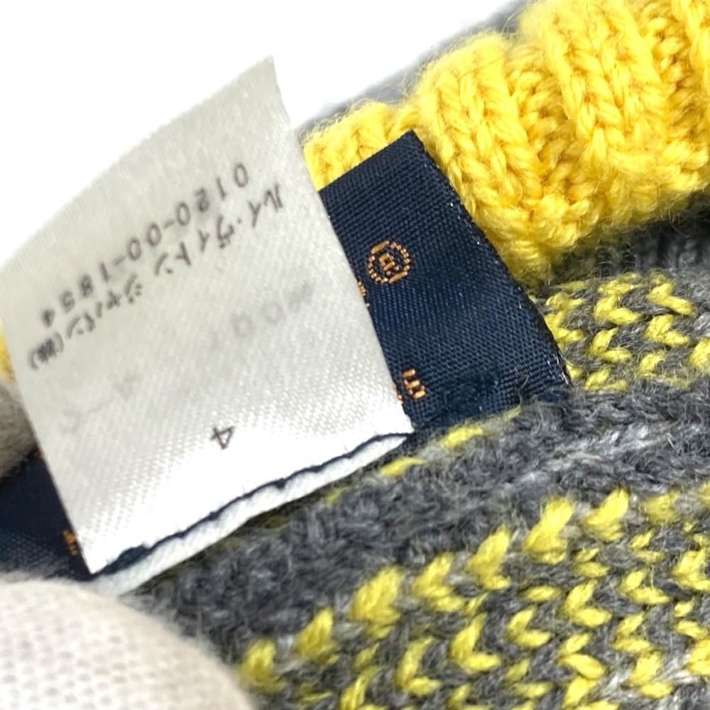 LOUIS VUITTON ルイヴィトン ニット帽 ボネ ルイ M71236 ウール グレー