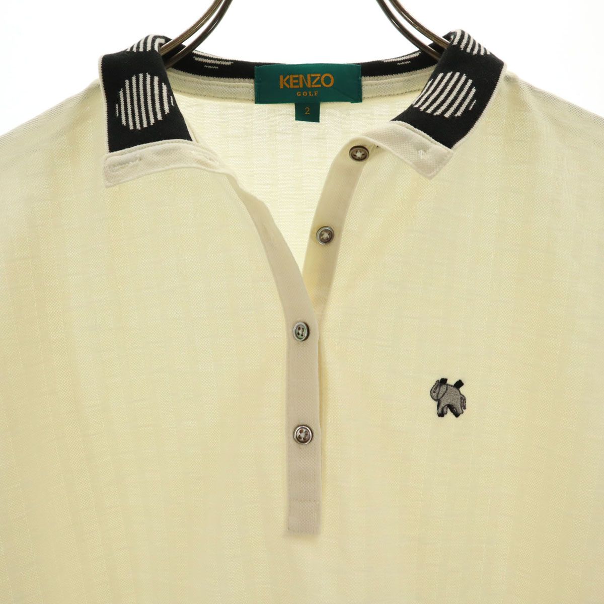 KENZO GOLF ケンゾーゴルフ 90s 日本製 オールド ストライプ 長袖