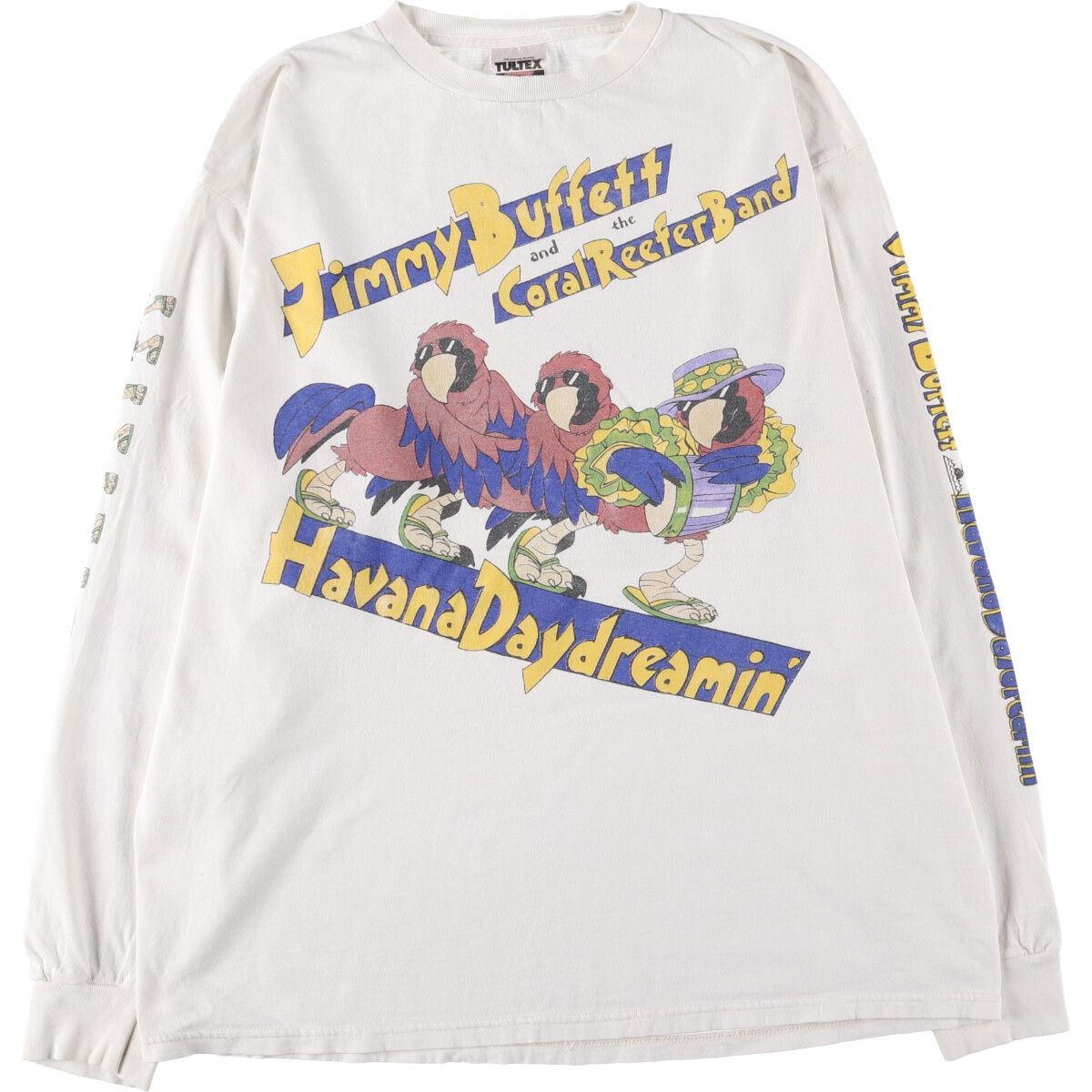 古着 90年代 タルテックス TULTEX Jimmy Buffett ジミー バフェット ロンT バンドTシャツ バンT メンズXL相当 ヴィンテージ/eaa511328  - メルカリ