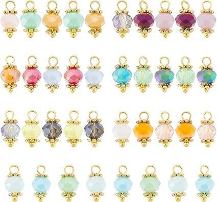 ぐりん様♡ありがとうございます♡ 在庫処分】PandaHall 140個セット ガラスビーズ チャーム コネクタ