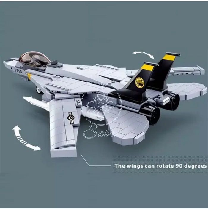 LEGO レゴ 互換 ブロック 模型 プラモデル 艦上戦闘機 F-14 トム