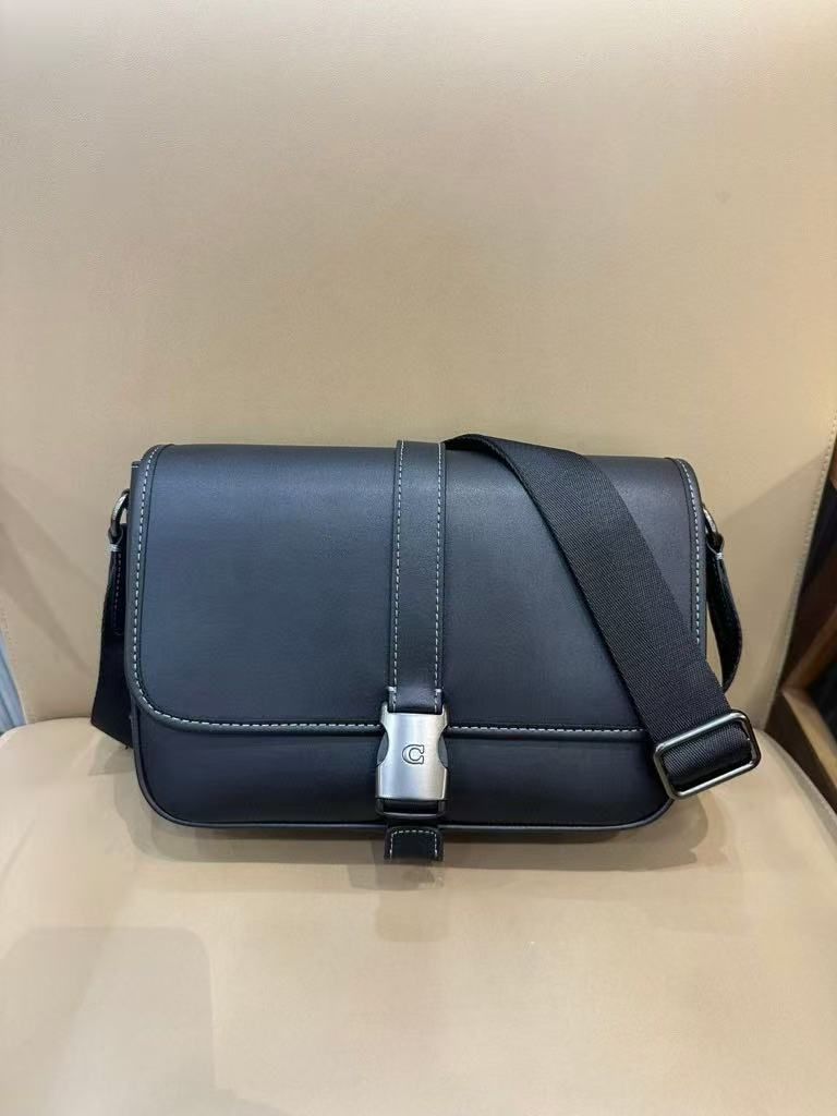 COACH CU042 コーチバッグ ショルダーバッグ LEAGUE リーグ メッセンジャー バッグ シグネチャー キャンバス メンズ アウトレット ブラック