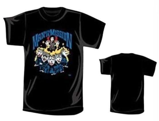 MAN WITH A MISSION（マンウィズアミッション） 公式グッズ ハカセ Tシャツ 3 (L) [L]