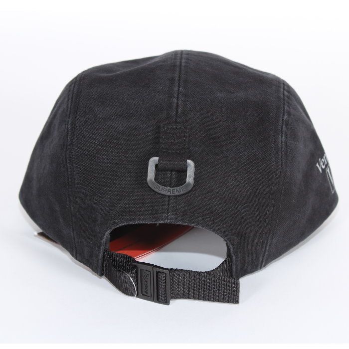 Supreme シュプリーム キャップ ブラック フリーサイズ Ventile