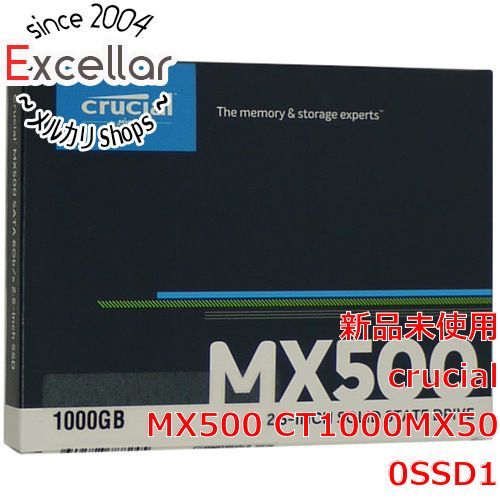 [bn:15] crucial　2.5インチ 内蔵型 SSD MX500 CT1000MX500SSD1　1TB