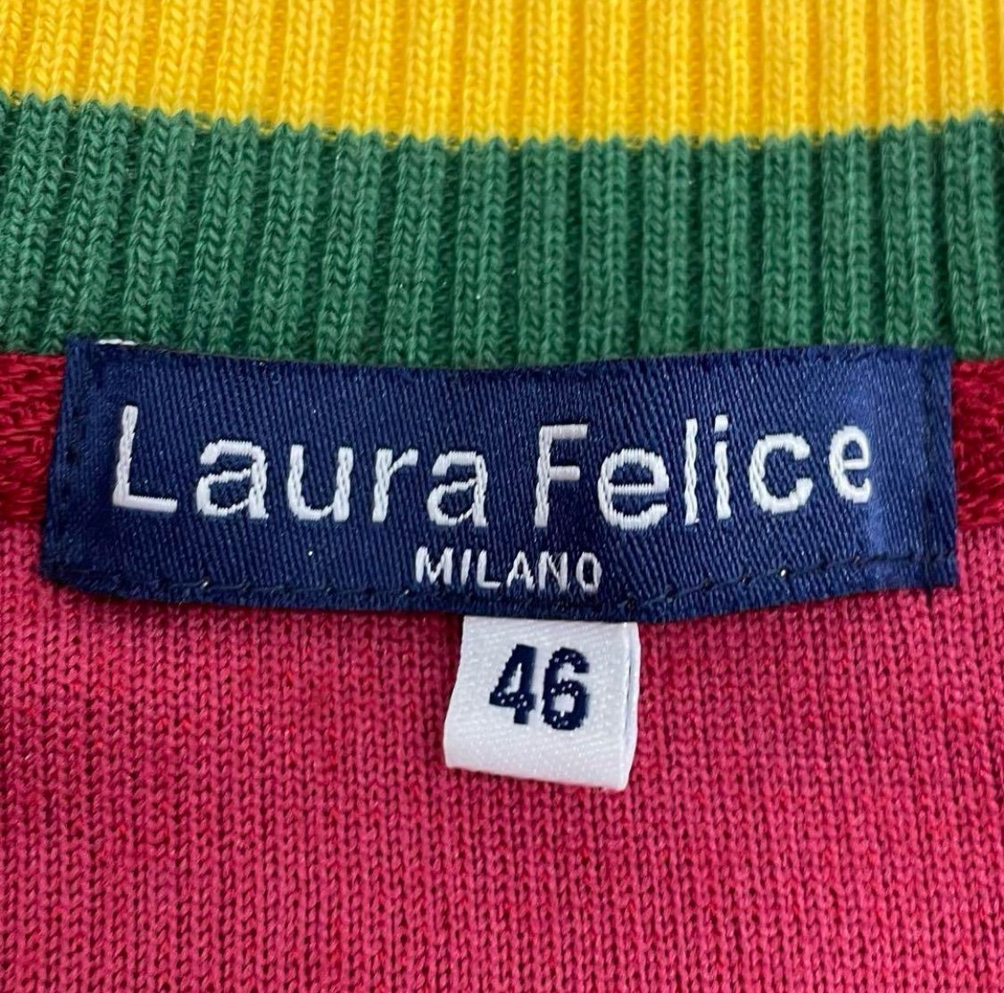 Laura Felice ラウラフェリーチェ コーデュロイ ジップアップ