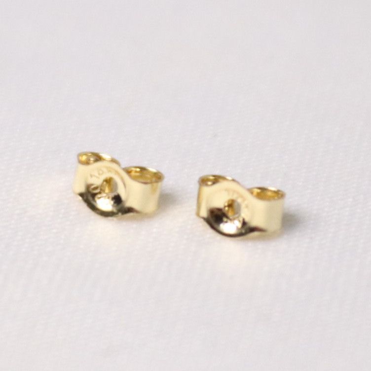 14KGF ファイヤーオパール 3mm シンプル 一粒 ピアス - メルカリ